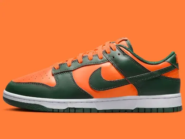 Nike Dunk Low Retro Miami Hurricanes