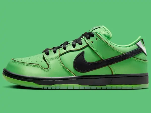 Nike SB Dunk Low The Powerpuff Girls Buttercup