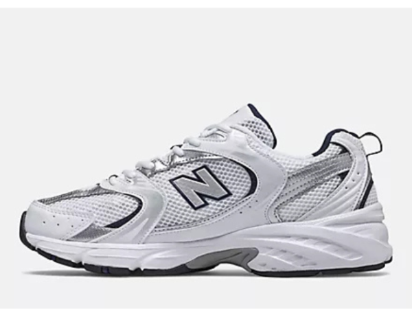 New Balance 530 White Silver Navy