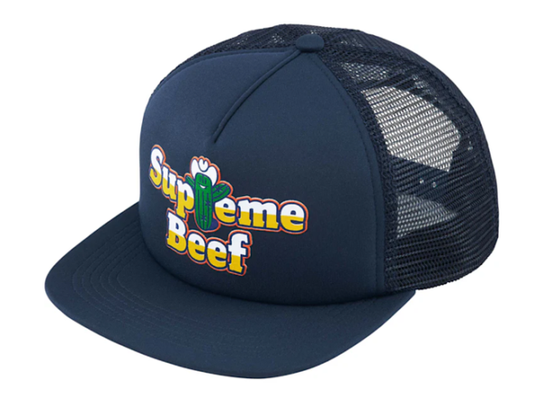 Supreme Beef Mesh Back 5-Panel Navy 