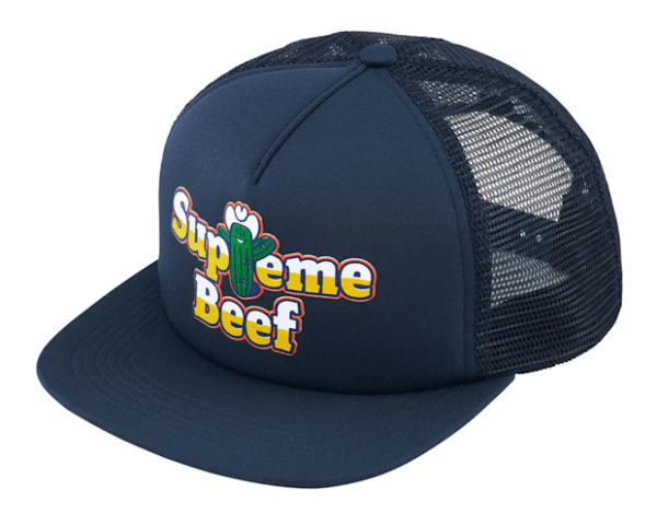 Supreme Beef Mesh Back 5-Panel NavyÂ