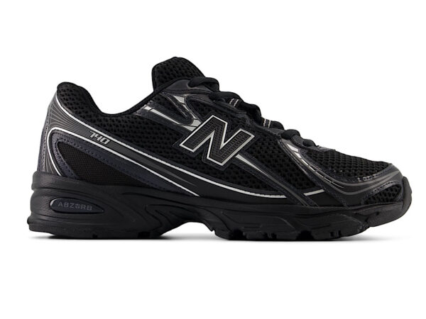 New Balance 740v2 Black Grey Silver