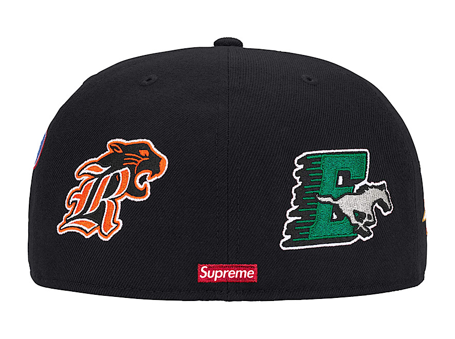Supreme Mascots S Logo New Era 59Fifty Fitted Cap Black - Image 3