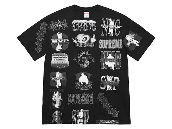 Supreme Flash Tee Black