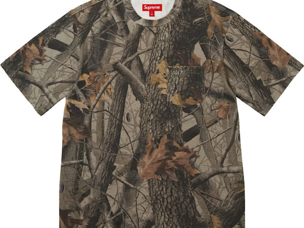 Supreme Short-Sleeve Pocket Tee (SS26) Realtree Hardwoods Camo