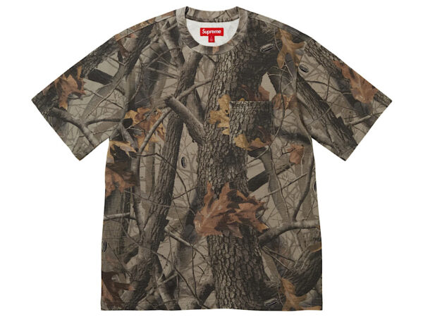 Supreme Short-Sleeve Pocket Tee (SS26) Realtree Hardwoods Camo
