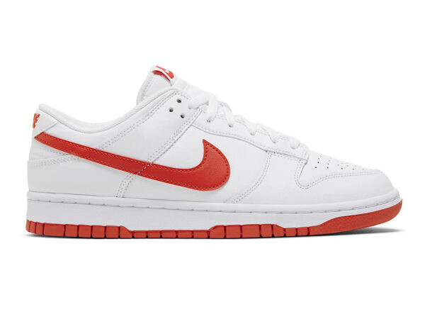 Nike Dunk Low Retro White Picante Red