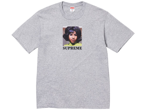Supreme Aretha Tee ‘Heather Grey’