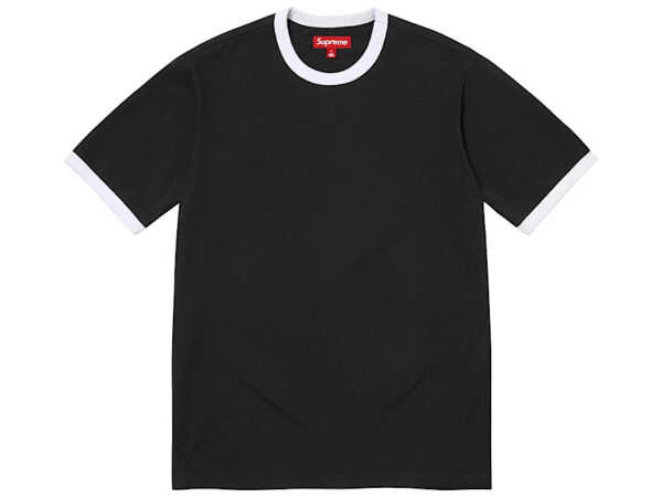 Supreme Mike Kelley Ringer Tee ‘Black’ 