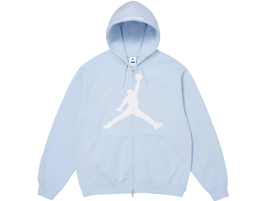 Supreme Jordan Hooded Sweatshirt (SS26) ‘Light Blue’