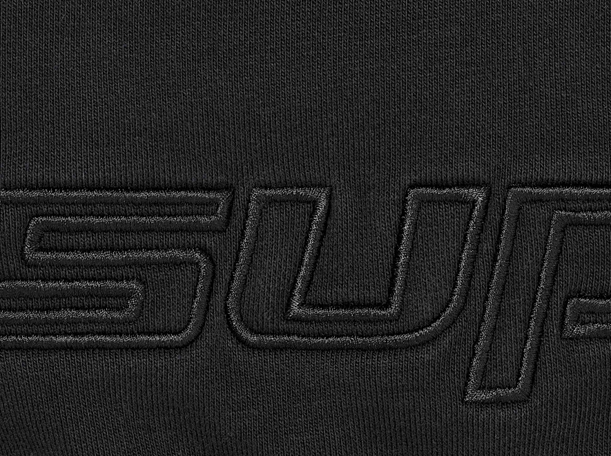 Supreme Jordan Hooded Sweatshirt (SS26) ‘Black’ - Image 3