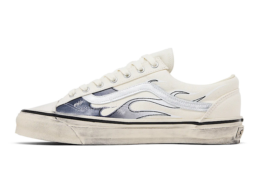 Vans LX Old Skool Archive Flame White - Image 2