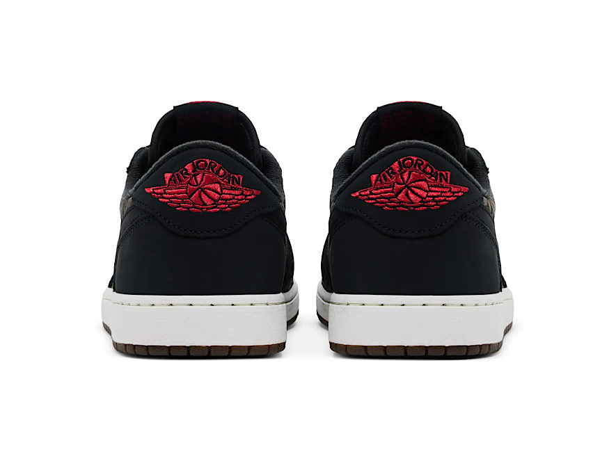 Jordan 1 Retro Low OG Laser Black University Red - Image 4