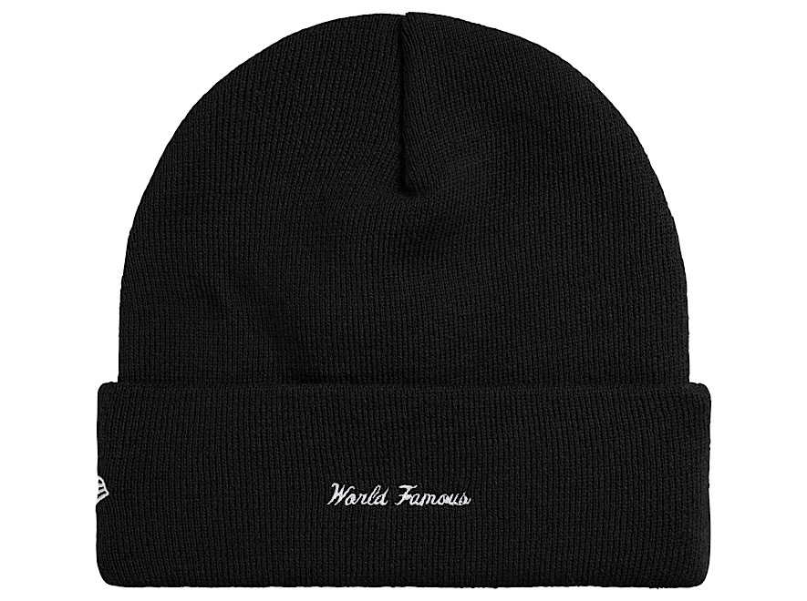 Supreme New Era Action Beanie “Black” - Image 2