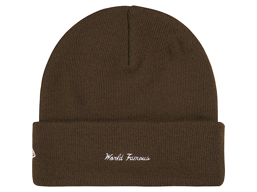 Supreme New Era Action Beanie “Brown” - Image 2