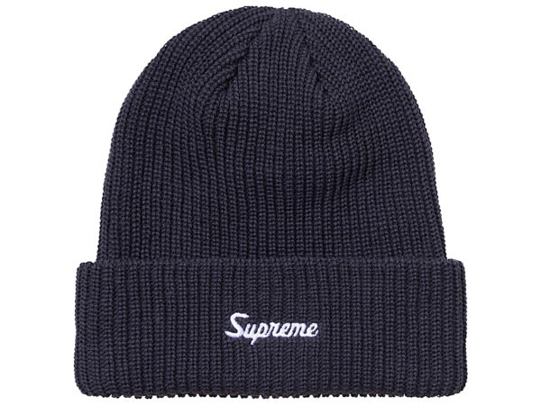 Supreme Loose Gauge Beanie (FW26) ‘Navy’