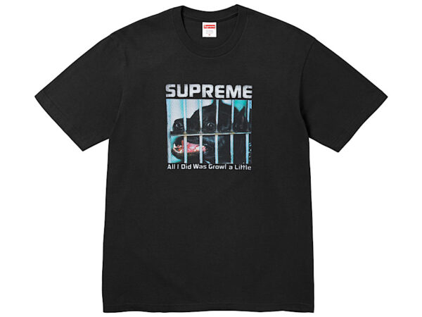 Supreme Growl Tee ‘Black’